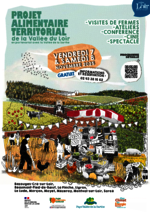 Affiche Journée citoyenne 2025 du Projet alimentaire territorial (PAT) de la Vallée du Loir